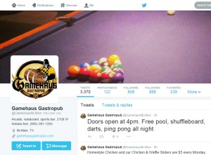 gamehaus twitter profile screengrab