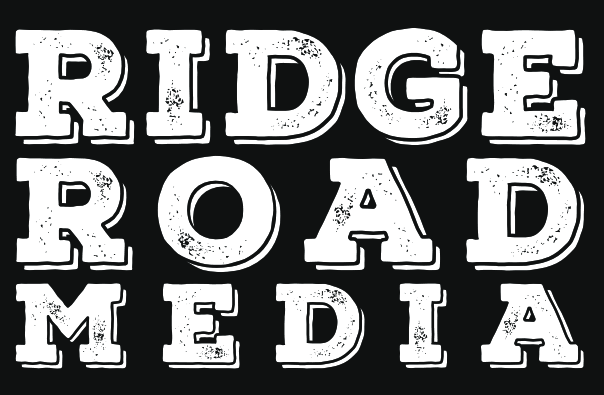 Ridge Road Media black and white logo